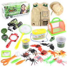 Kit da esploratore all'aperto, kit da avventura per bambini con fantastico cappello da esploratore