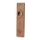 Armónica de madera Kazoo hecha a mano con metal 4