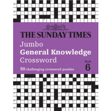 The Sunday Times Jumbo General Knowledge Crossword Book 6 by Peter Bid