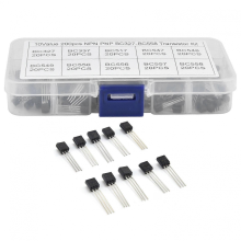 10 Waarden BC327-BC558 Transistors Assortiment Kit - 200 stuks