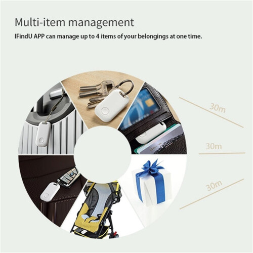 Bluetooth Tracker Anti Lost Smart GPS Tracker Key Finder Locator 2