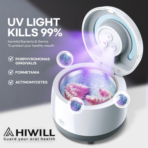 Υπερηχητικός Καθαριστικός Μηχανισμός - 43kHz Ultra Sonic Clean Pod για Οδοντοστοιχίες, Σ 1