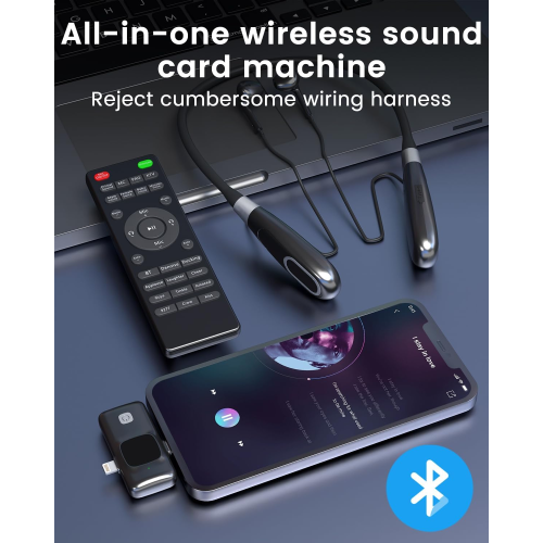 Ασύρματα ακουστικά Bluetooth Live με κάρτα ήχου Ενσωματωμένη κάρτα ήχου Ασύρματο 2