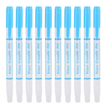 10 Stück doppelseitige, wasserlösliche Stoffmarker