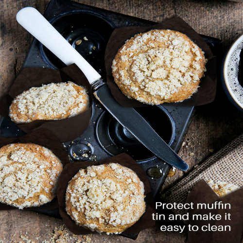 Tulip Muffin Liners, 250 τεμάχια Cupcakes Liners, Ανθεκτικά στο Λάδι Περιτυλίγματα Cupcakes σε 3 Χ 2