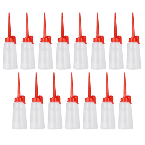 15Pcs 150ml Sewing Machine Oil Can Plastic Bottle 2