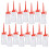 15Pcs 150ml Sewing Machine Oil Can Plastic Bottle 5