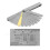 String Action Gauge Ruler 32 Piece Feeler Gauges 4