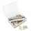 100 sets van 0,3 inch oogjes met perforator 1