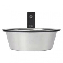 (8 Inches) Adjustable Foldable Dog Bowl No Rust and No Corrosion Feed Bowl for Keeping Home Clean and Elegant