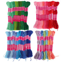 44 st broderitråd korsstygnsgarn gradient