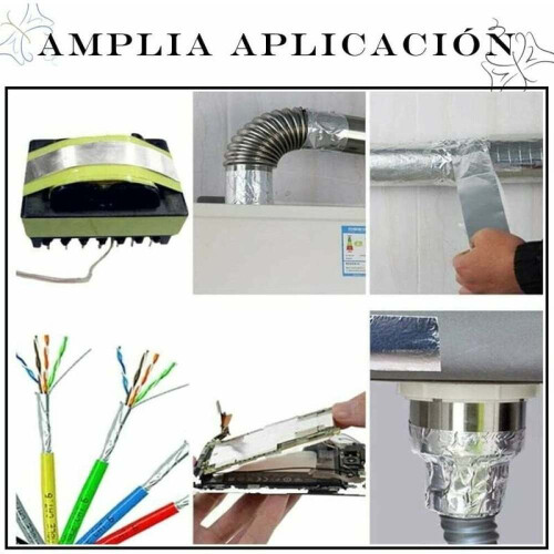 Ταινία αλουμινίου για αγωγούς HVAC, ταινία HVAC υψηλής θερμοκρασίας βαρέως τύπου, 1