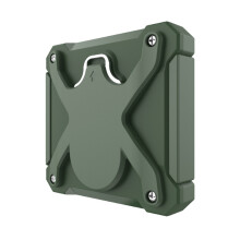 Ouvre-cartes portatif à bord lisse pour une ouverture et une fermeture sécurisées, pince à billets en aluminium offrant un rangement sécurisé