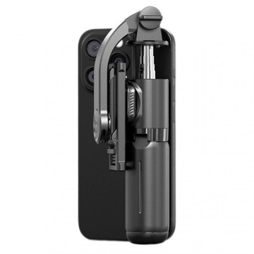 (Basic Model) Q21S Selfie Stick Foldable Mini Tripod with Fill Light 3 Light Modes 6 Brightness Levels Remote Shutter Retractable Rod for Phone