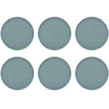 Stylish Non Slip Silicone Coasters, Heat Resistant Cup Coasters for Drinks, Protect Your Tables from Damage, Easy to Clean, Perfect Size for Any Glass