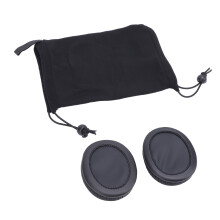 Dog Calming Hoodie Noise Cancelling Ear Muffs for Anxiety Relief Black, S Girth & Less Than 11.4in