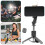 (Basic Model) Q21S Selfie Stick Foldable Mini Tripod with Fill Light 3 Light Modes 6 Brightness Levels Remote Shutter Retractable Rod for Phone 5