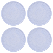 Natural Diatomaceous Earth, Boho Decorative Tray Ultra-Absorbent Stone Coasters For Quick Drying, Farmhouse Charm For Sustainable Eco-Friendly Lifesty