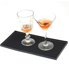 Durable Bar Mat, Slip-Free, Non-Toxic Flexible PVC Kitchen Countertop, PVC Material Spill Mat For Cocktail Bartender Glasses Drying Mat