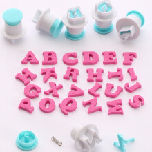 Kit fai da te per la pasticceria, quantità sufficiente per stampi decorativi per biscotti, plastica per alimenti, facili da usare e da pulire,