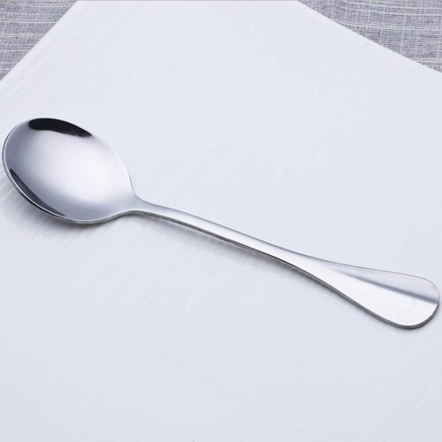 Mirror Finish Round Handles Teaspoons, Rust Resistant Set for Your Elegant Dining 1
