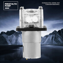 DC 12V Hochdurchsatz-Peristaltikpumpe, 400 ml/min für Aquarium & Labor