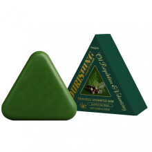 Nature Triangle-Shampoo Bar Seven Green Soaps Usman Grass Hair Growth Shampoo Thickening Strengthens Hair for Women Men