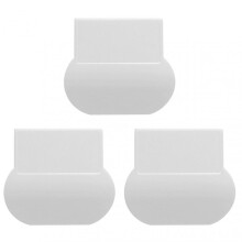(3pcs, White) Toilet Lid Lifter Self Adhesive Toilet Seat Handle for Toilet Lid & Toilet Seat