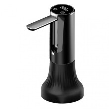 (Black 2 in 1) Foldable Water Dispenser Electric Drinking Water Pump Portable Rechargeable Water Jug Pump for Home Travel