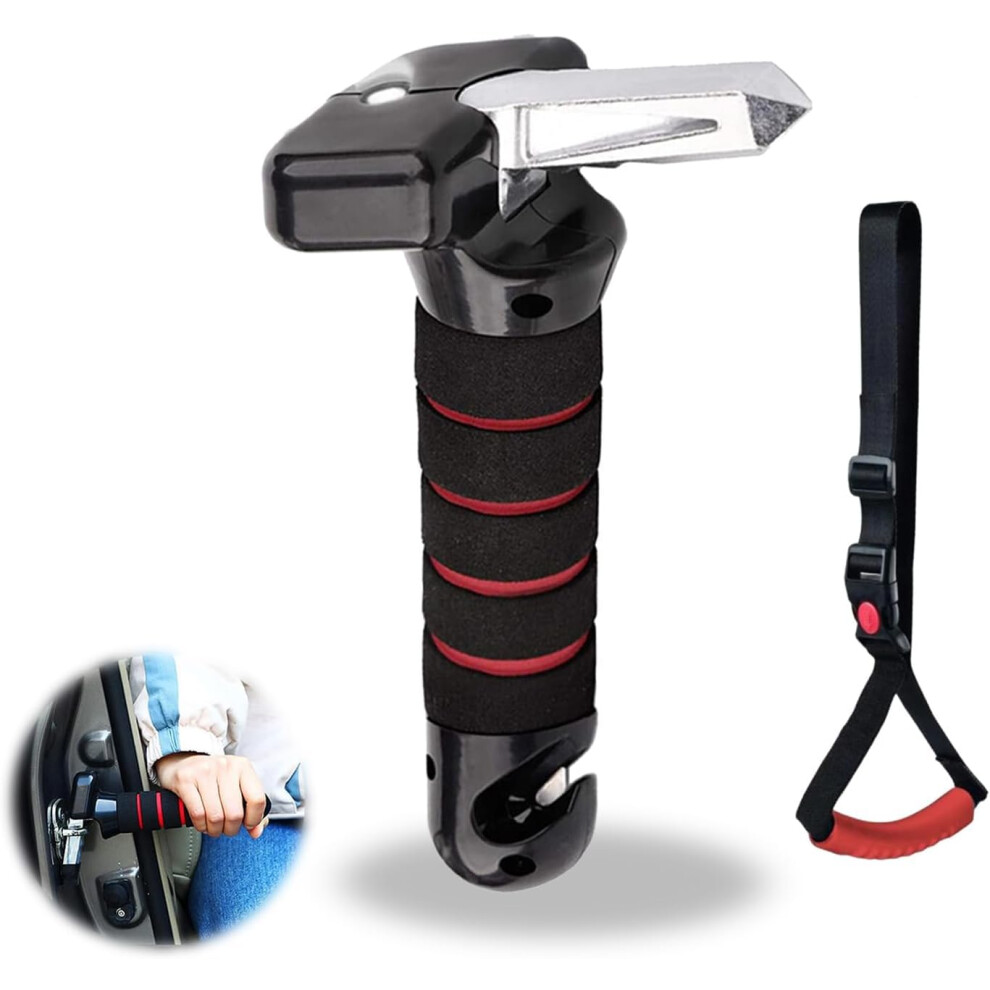 Portable Vehicle Support Handle For Audi A8 20062010 4Seat Elderly Handicapped Assistance Glass Breaker A2red 9067246865207