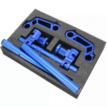 (Blue) Adjustables Motorcycle Steering Handlebar Personalized Motorcycle Modified Handle Motorcycle Parts