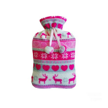 Hot Water Bag Cover Knitted Winter Warm Removable Washable AntiScalding Hand Warmer Bottle Cover K