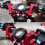 (Black) Adjustables Motorcycle Steering Handlebar Personalized Motorcycle Modified Handle Motorcycle Parts 5