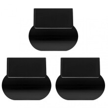 (3pcs, Black) Toilet Lid Lifter Self Adhesive Toilet Seat Handle for Toilet Lid & Toilet Seat