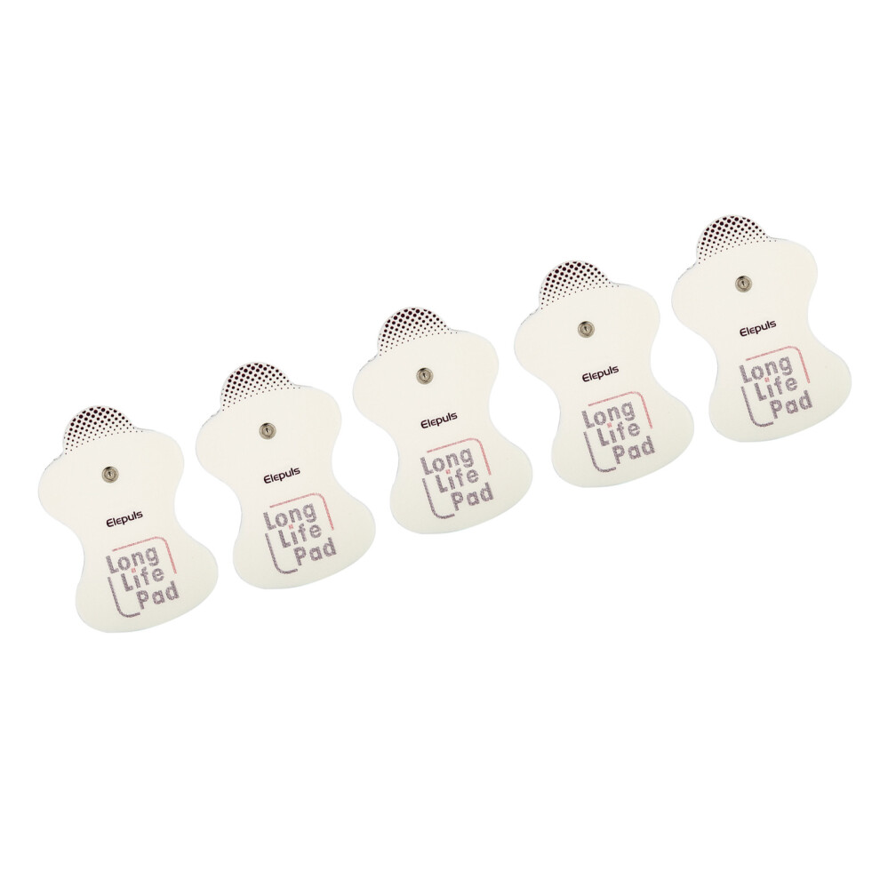 10Pcs Silicone Electrode Pads for Electric Therapy Massager