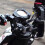 (Silver) Adjustables Motorcycle Steering Handlebar Personalized Motorcycle Modified Handle Motorcycle Parts 3