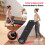 T7 Black Folding Treadmill with Side Handles 6
