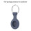 (Blue Gray half Package) Protective Case Compatible with Airtags 2021 Silicone Holder with Key Chain Portable Protector Case Easy Attach 1