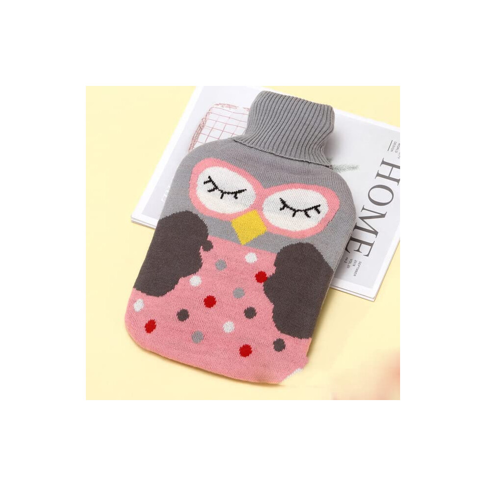 2000ml Hot Water Bottle Knitted Cover Fits 2000ml Bottle Cloth Hand Warmer Large Winter Cover For Heat Preservation