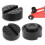 (3pcs) Universal Slotted Car Jacks Rubber Pad Pressure Resistant Jacking Tool for Car Maintenance 5