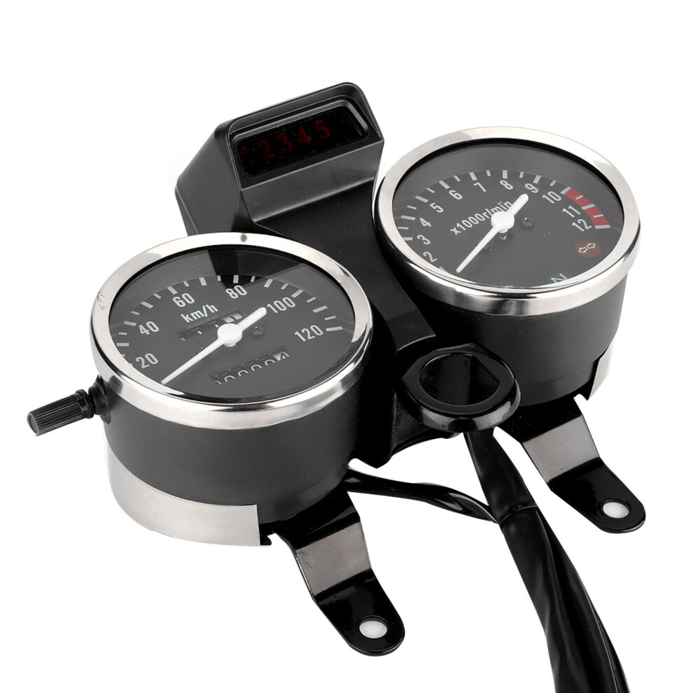 Digital Speedometer Odometer Tachometer with Backlight for Suzuki GN125-image-OPC-PN5BVSG-NEW