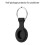 (Black half Pack) Protective Case Compatible with Airtags 2021 Silicone Holder with Key Chain Portable Protector Case Easy Attach 1