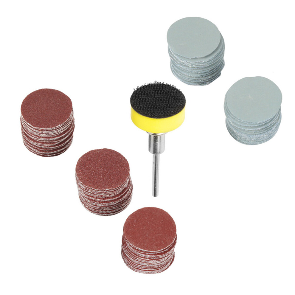 100Pcs 25Mm Grit Sanding Discs Set For Polishing Sanding And Abrasive Work 5001362792713
