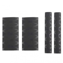 (Two piece, Black) Handlebar Cover Waterproof Universal Electric Car Horns Brake Cover for Motorbike
