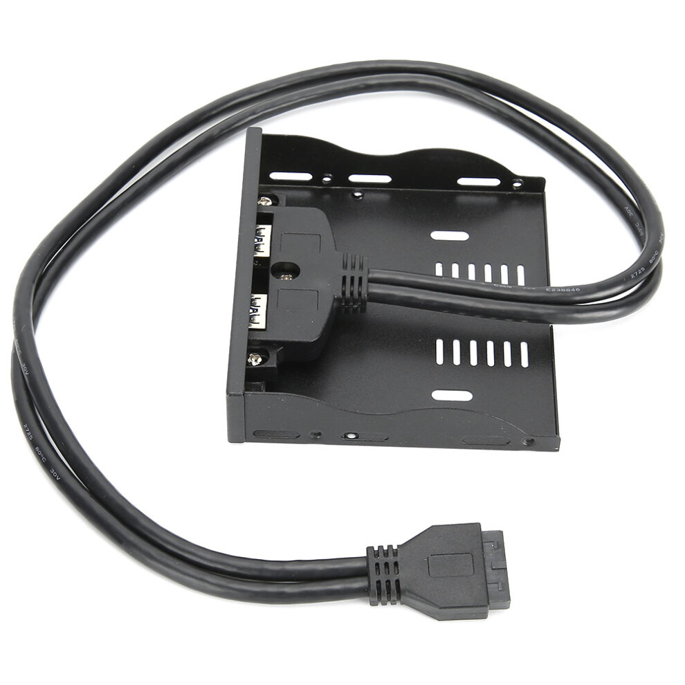Usb 3.0 Floppy Front Panel 3.5'' Floppy Bay 19 Pin To Dual Usb Hub Aluminium 8371362793391