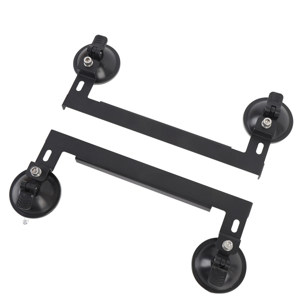 Iron Satellite Antenna Suction Cup Mount Kit For Car Sunroof & Roof, Black 8751362793469