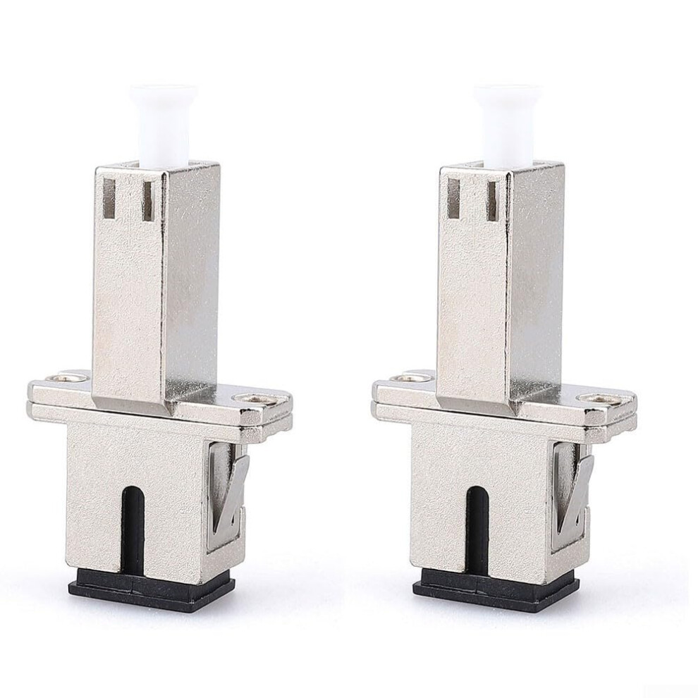 Female For Sc Female Fiber Optic Converter 2 Pack 0.2 Db Low Loss Compatible With Optical Fiber Networks Catv Lan 9067246866266