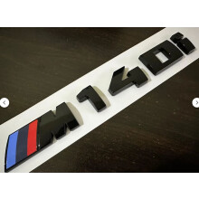 Gloss Black M140I Badge Rear Bmw 1 Series M F20 F21