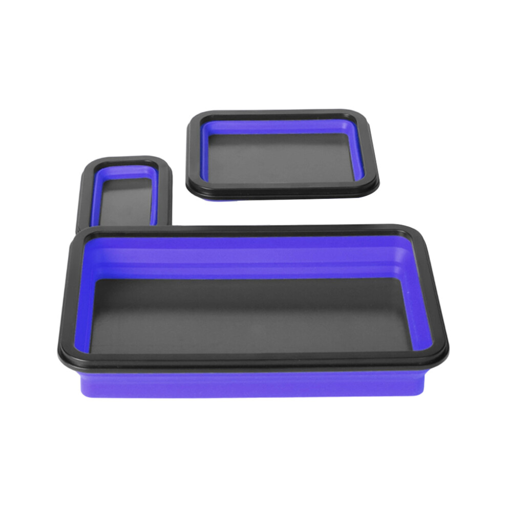 Antislip Silicone Magnetic Work Tray Foldable Workshop-89165B 7754000398430