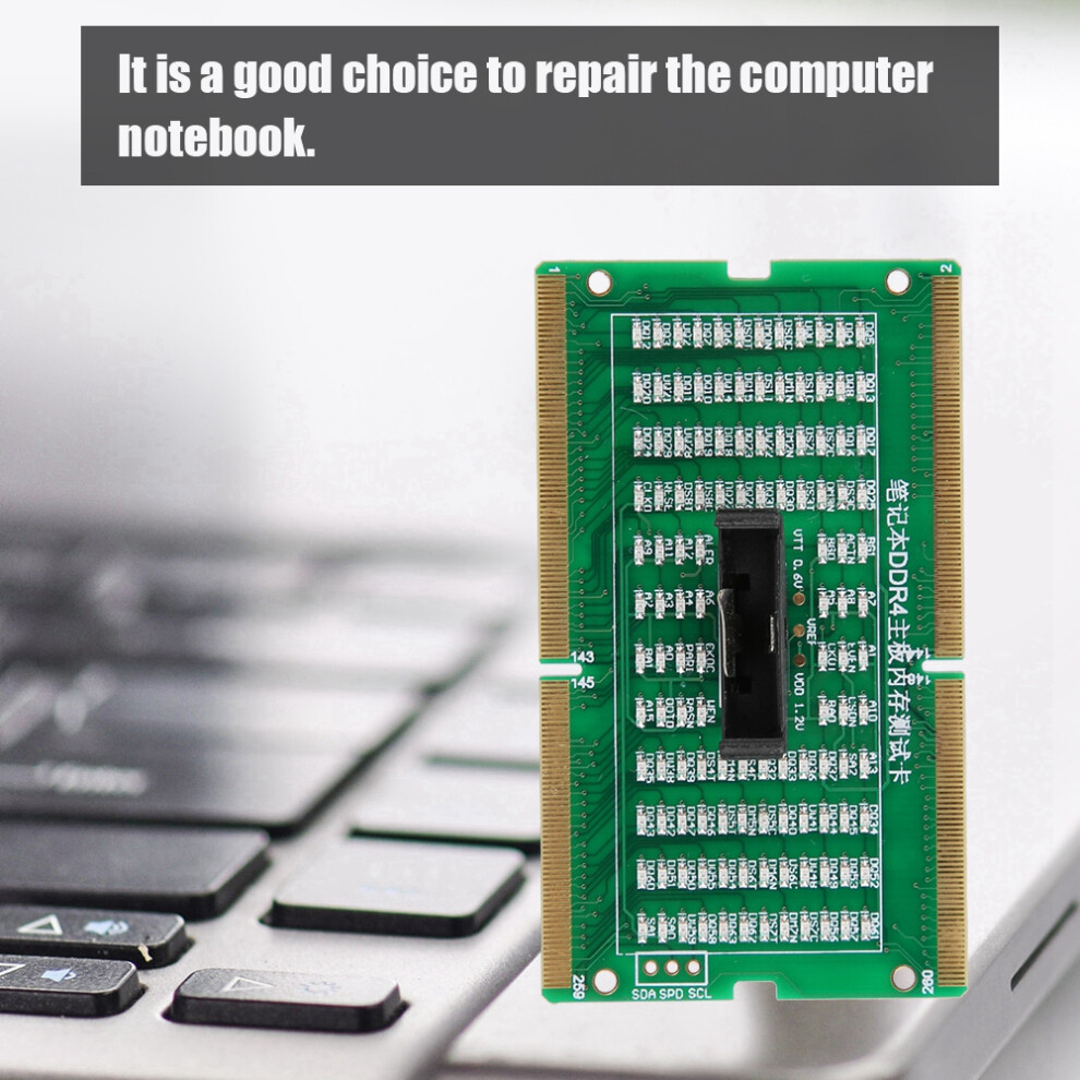 High-Quality Ddr2/3/4 So-Dimm Analyzer Diagnostic Tester For Pc Laptop Desktop Light 8401362794101